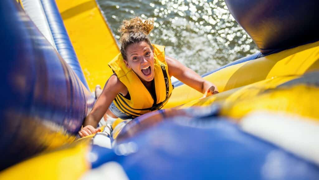 Aquapark Parc aquatique gonflable obstacle BAW-Sports