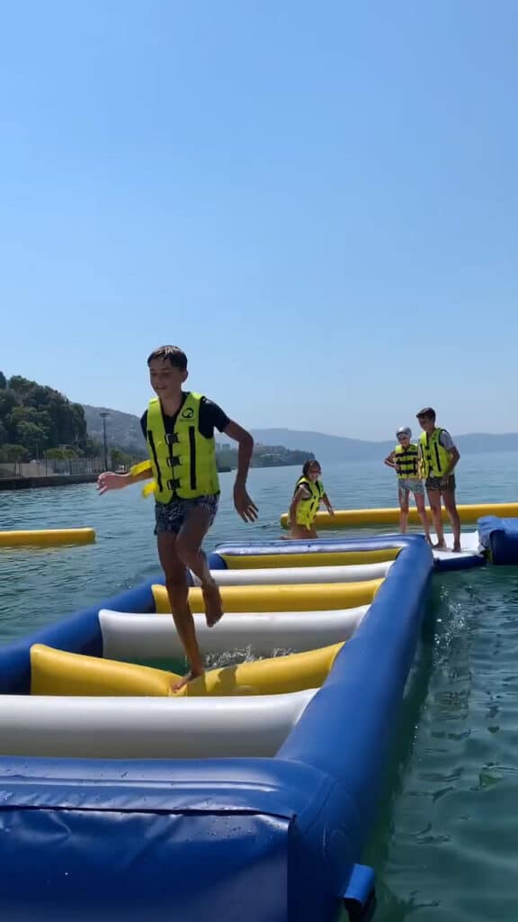 ladder Aquapark Parc aquatique gonflable obstacle BAW-Sports