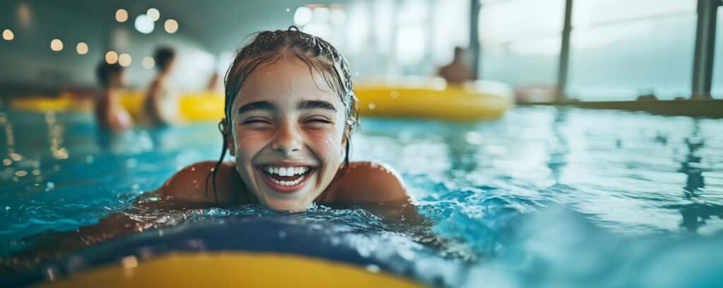 piscine-ambiance-BAW-Sports Pool course obstacle aquatique gonflable piscine