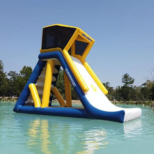 Aqua-single-Obstacle gonflable aquatique Aquapark BAW-Sports